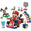 LEGO Statybinis žaislas 72043 Super Mario interaktyvus Mario Kart su standartiniu kartu