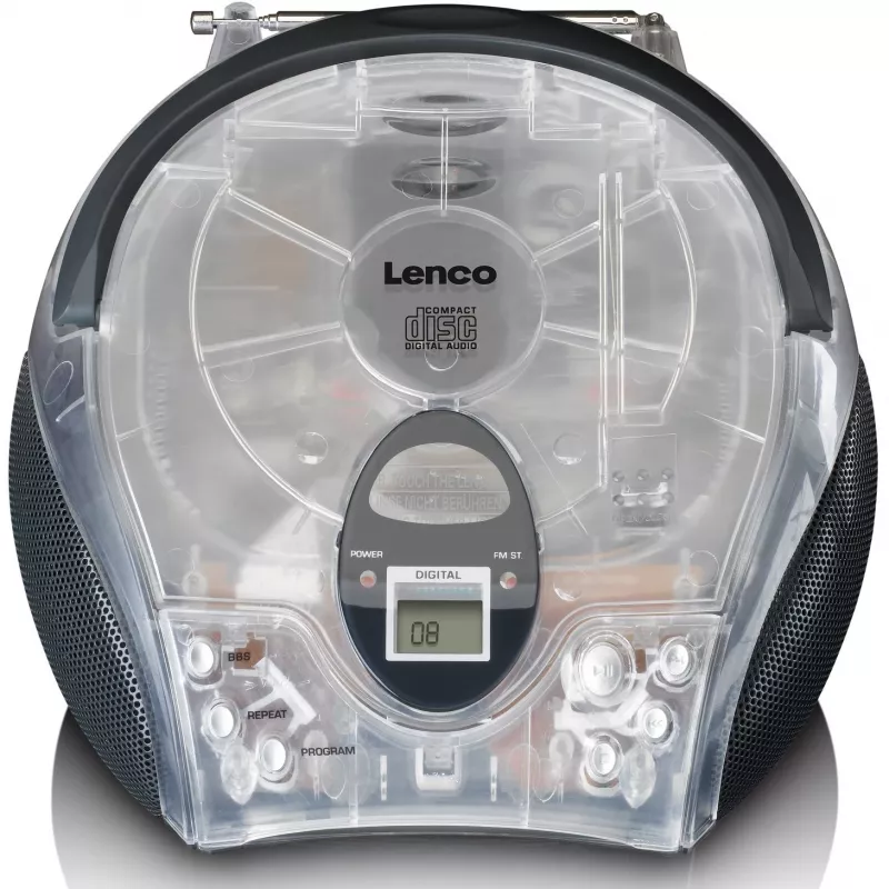 Nešiojamas radijas CD grotuvas Lenco SCD-24TR