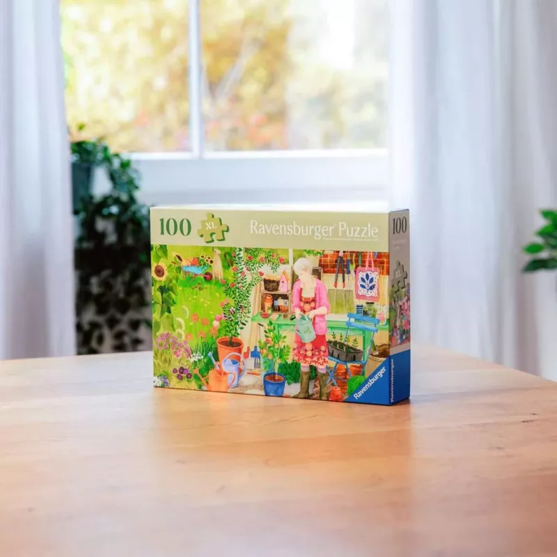 Dėlionė Ravensburger Puzzle XL Sodas – 100 dalių, dideli gabaliukai