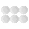 Sriubinių lėkščių rinkinys LA PORCELLANA BIANCA Ducale White, 6 vnt., 22 cm