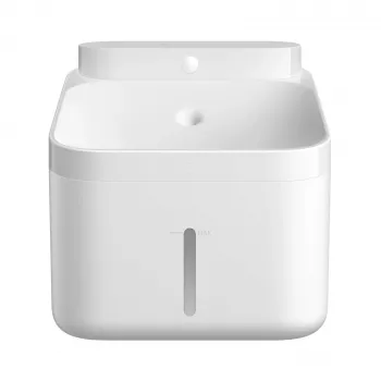 Automatinis vandens dubuo naminiams gyvūnams Xiaomi Smart Pet Fountain 2 3 L, baltas, maitinimas baterija/DC 5 V 2 A, 230×180×190 mm