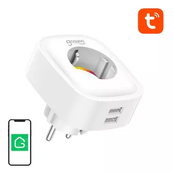 Išmanusis kištukinis lizdas Gosund SP112 su 2xUSB, 16A, Tuya