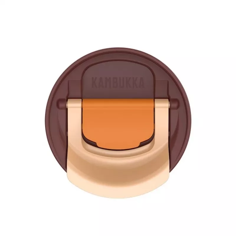 Terminis puodelis su teleskopiniu šiaudeliu Kambukka Rio Tumbler 950ml Almond Dream