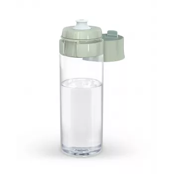 Daugkartinio naudojimo vandens butelis BRITA Fill&Go Vital 600 ml su įmontuotu MicroDisc filtru, Žalias