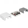Sieninis lizdas 2 x RJ-45 DeLOCK 86197