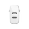Belkin BOOST CHARGE maitinimo blokas 24 W QC 3.0 2 USB prievadai baltas WCB002VFWH