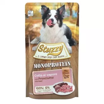 STUZZY Monoprotein Kumpis – šlapias šunų ėdalas – 150 g