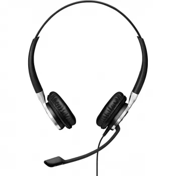 EPOS IMPACT SC 660 USB ML Ausinės su mikrofonu, laidinės, USB-A, juodos ir sidabrinės spalvos