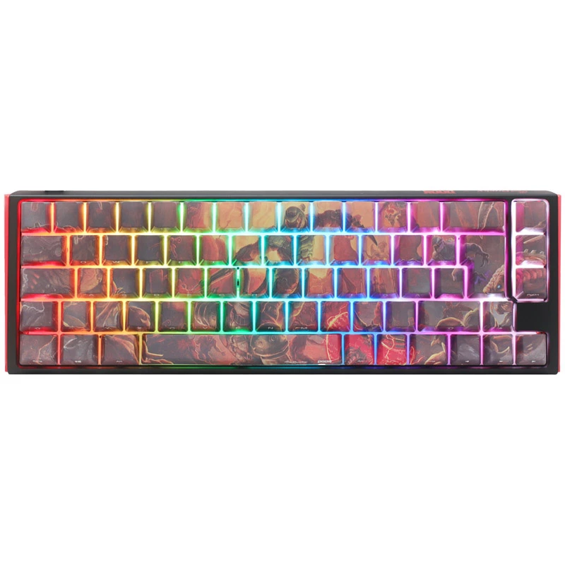 Ducky One 3 SF Doom riboto leidimo žaidimų klaviatūra USB QWERTY įvairiaspalvė