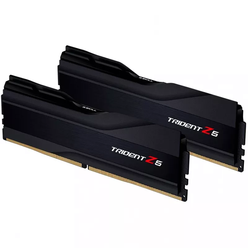 DIMM 32 GB DDR5-6000 (2x 16 GB) Dual-Kit, Arbeitsspeicher schwarz, F5-6000J3636F16GX2-TZ5K, Trident Z5, INTEL XMP