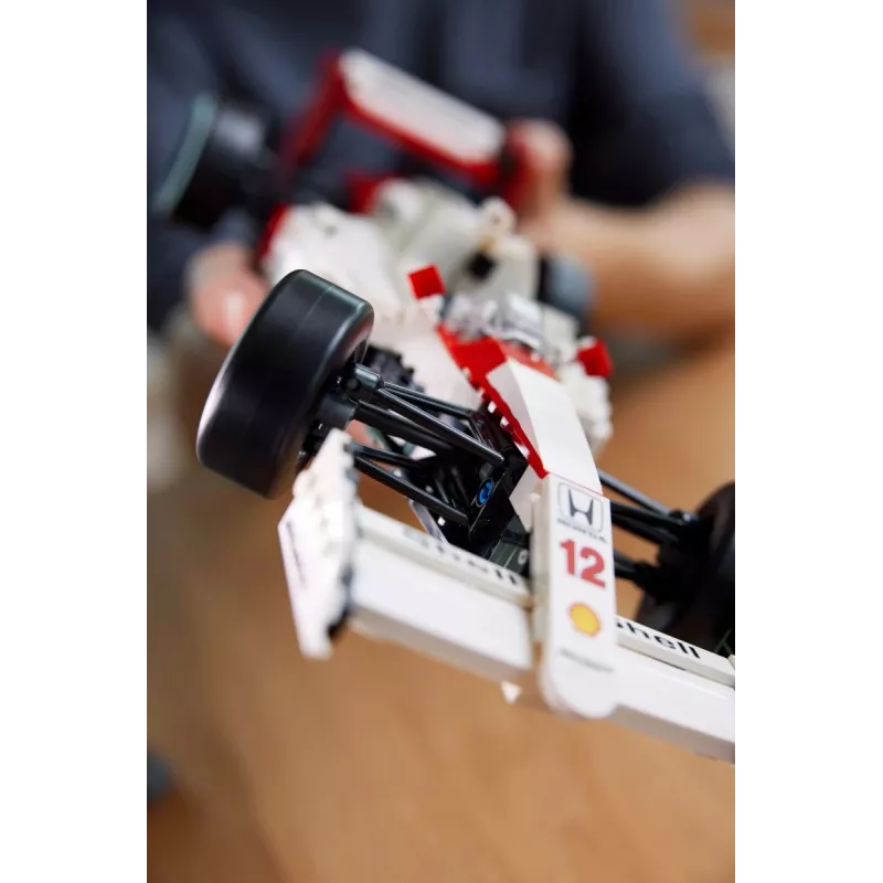 LEGO ICONS McLaren MP4/4 Ayrton Senna 10330 – konstruktorius modelis suaugusiems