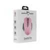 Žaidimų pelė White Shark GARETH Pink USB Type-A