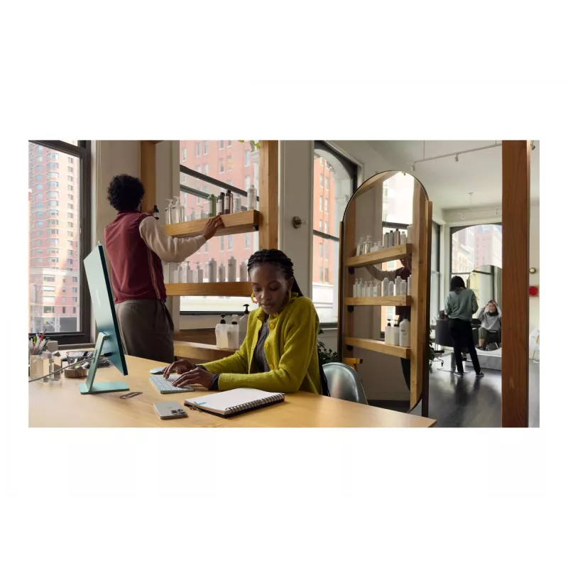 iMac 24 colių: M4 10/10, 16GB, 512GB SSD – Žalia
