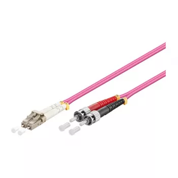 Patch kabelis LWL Duplex OM4 (daugiamodis, 50/125) LC/ST, 5m, Good Connections® (LW-805LT4)