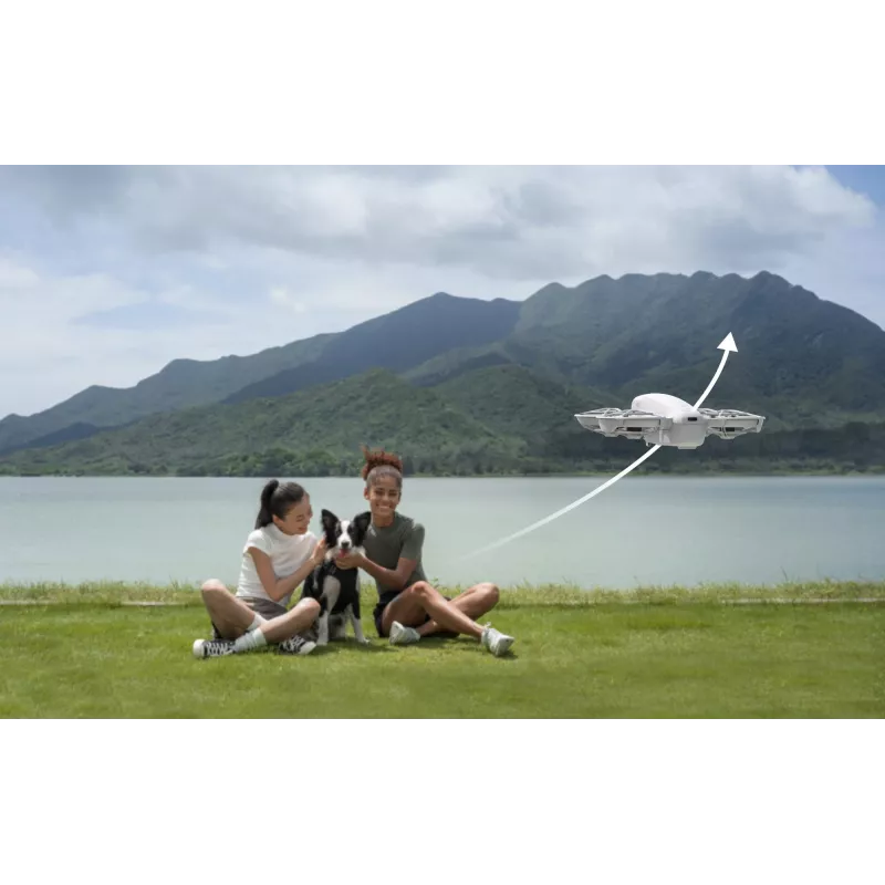 DJI Neo Fly More Combo (DJI-RC-N3) – 135 g lengvas dronas su 4K Ultra HD kamera, 18 min skrydžio laiko, 3 akumuliatoriais, nuotolinio valdymo pultu