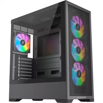 Korpusas Silentware Core 100 A-RGB Black (CORE100BLACK)