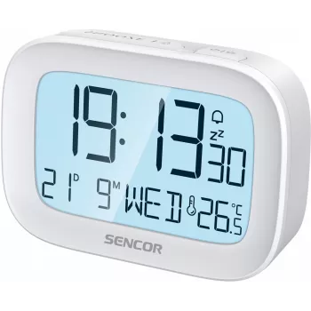 Skaitmeninis žadintuvas SENCOR SRC 2200 su LED ekranu ir baterijų atsargine kopija
