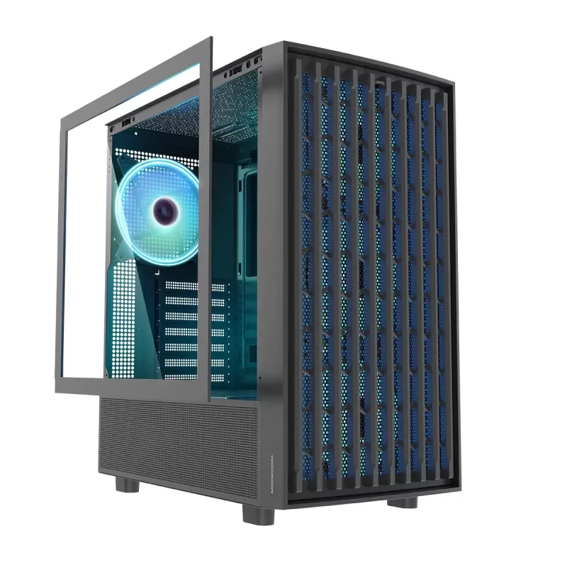 Korpusas MODECOM BREEZE ARGB Flow MIDI USB 3.0 x 2 CYPE-C