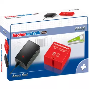 Baterijų įkroviklis Fischertechnik 34969 NiMH 1500 mAh 8,4 V juodas raudonas