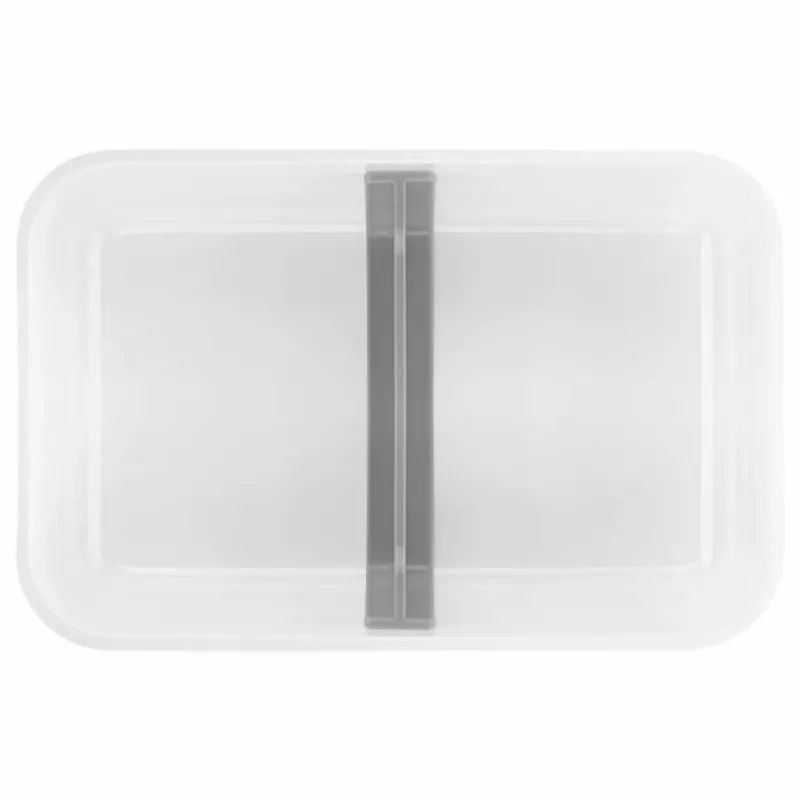 Pietų dėžutė ZWILLING FRESH & SAVE 1 L, plastikas su silikoniniu tarpikliu, pilka/balta