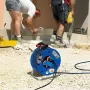 Prailginimo laidas ant ritės hugo brennenstuhl 25 m H07RN-F 3G2.5 su 3 kištukiniais lizdais IP44