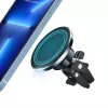 Magnetinis laikiklis automobiliui Crong CRG-CH6-BLK, MagSafe, iPhone 12 ir naujesniems
