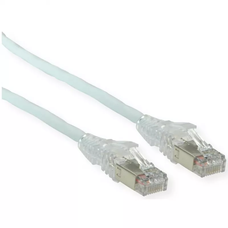 Datwyler 21.05.0520 – RJ-45 (M) į RJ-45 (M) pataisos laidas, 2 m, SFTP, PiMF, CAT 6, be halogenų, pilkas