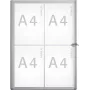 Maulextraslim – aliuminis – stiklas – plastikas – 655 x 491 x 27 mm – 4 x A4 (6820408)