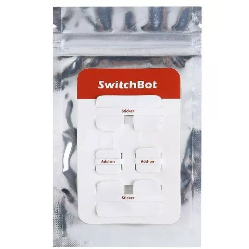 SwitchBot Add-On Sticker – belaidžio valdymo lipdukas išmaniesiems namams