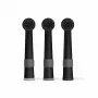 happybrush ECO R2 keičiamos galvutės, juodos, 3 vnt