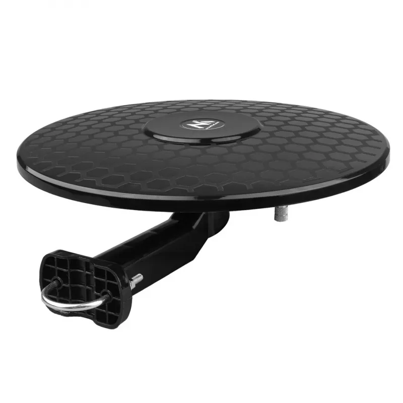 Omni-kryptinė aktyvi TV antena MACLEAN MCTV-102, DVB-T/T2 HEVC, 174–230 & 470–698 MHz, USB 5V maitinimas, 75 Ω, lauke/patalpoje