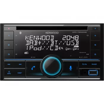 Automobilinis radijo imtuvas Kenwood DPX-7300DAB su DAB+ ir Bluetooth