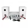 Mikro garso sistema BLAUPUNKT MS16BT 15 W, CD/USB/MP3, Bluetooth, FM RDS, balta