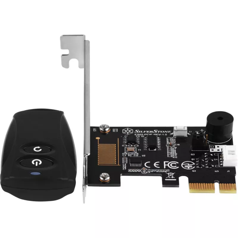 SilverStone SST-ES02-PCIe – nuotolinio valdymo pultelis kompiuterio įjungimui/išjungimui
