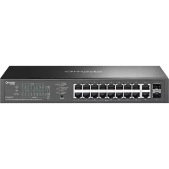 TP-LINK Omada ES220GP valdomas tinklo jungiklis 18x Gigabit (10/100/1000) su PoE+ palaikymu