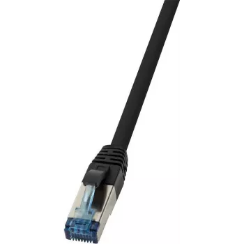 Tinklo laidas LogiLink CQ6145S RJ-45 Cat6a 50 m juodas