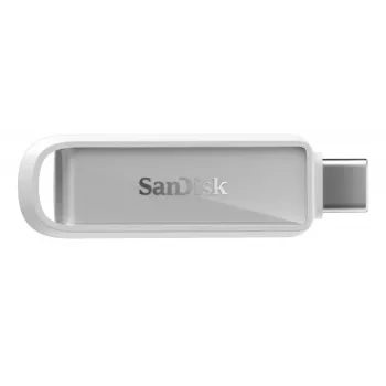 SanDisk Phone Drive, 128 GB, USB Type-C, 3.2 Gen 1 (3.1 Gen 1), 150 MB/s, be dangtelio, balta