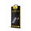 Dokavimo stotelė nešiojamam kompiuteriui Gembird UHB-CM-CRU3P1U2P2-01 – USB 3.2 Gen 1 Type-A, MicroSD/SD/SDHC/SDXC iki 128 GB, sidabrinė