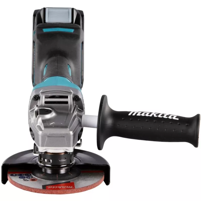 Makita GA013GM201 - Kampinis šlifuoklis - Belaidis - 125 mm - 2 akumuliatoriai, įkroviklis - 40 V (GA013GM201)
