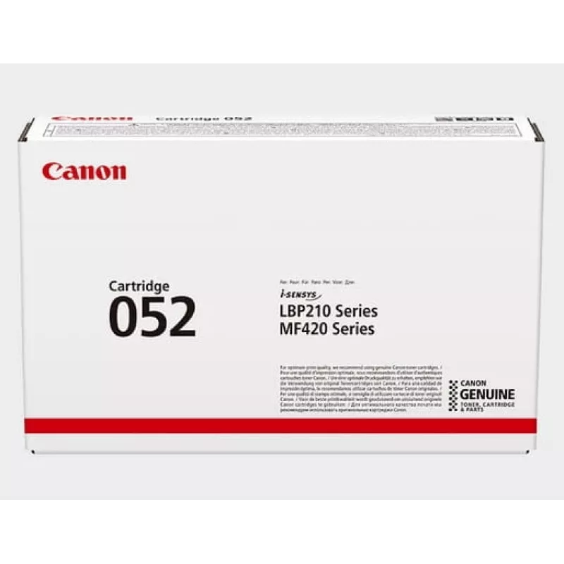 Kasečių Canon CRG-052H 2200C004 juoda 2200 puslapių