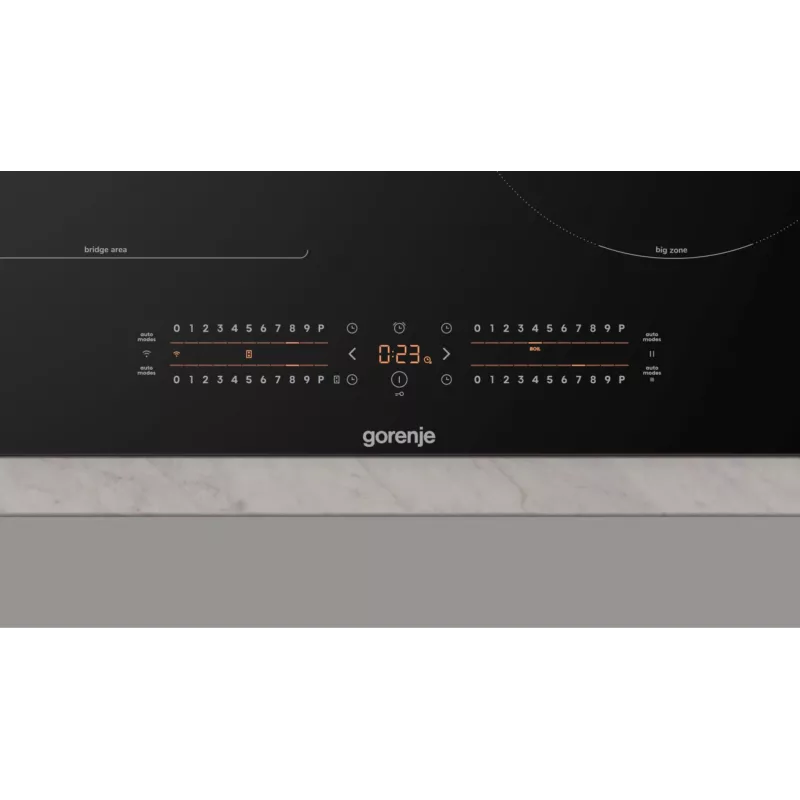 Gorenje GI6432BCWF Juoda įmontuojama 60 cm zoninė indukcinė kaitlentė 4 zonos