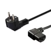 Maitinimo laidas SAVIO CL-115 IEC C13 iki kištuko, 1,2 m, juodas