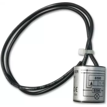 BUSCH JAEGER 2CKA006599A2290 – Nerūdijančio plieno jungiklis, 250 V, 50 Hz, 2,2 cm