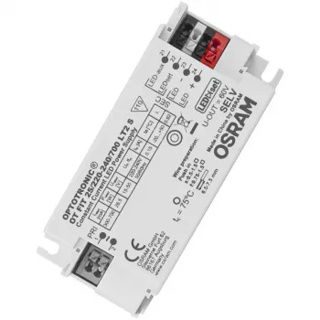 Osram OT FIT 25/220…240/700 LT2 S LED tvarkyklė - 4,5 W - 100000 h - -20 - 50 °C - 198 - 264 V - 50/60 Hz - 13 A