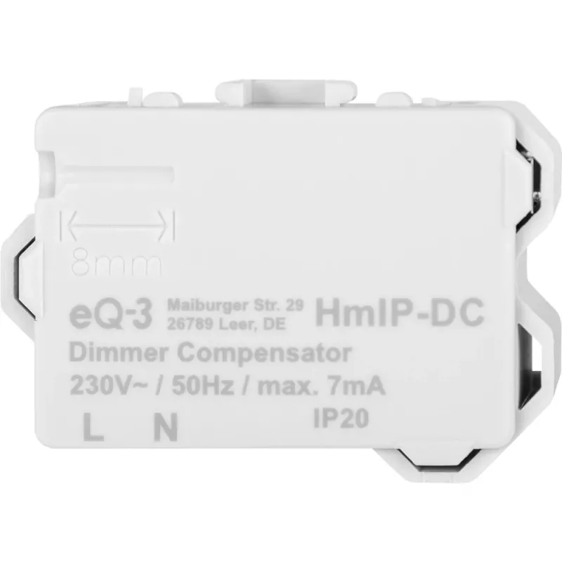 eQ-3 AG HomeMatic HmIP-DC – Kompensatorius šviesos trikdžiams šalinti