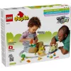 Traukinuko rinkinys LEGO DUPLO Interaktyvus nuotykių geležinkelis 10427, 57 dalių, 2 minifigūrėlės, nuo 2 metų