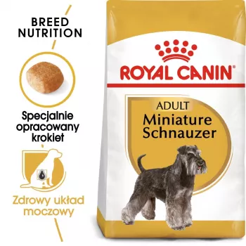 Sausas šunų ėdalas Royal Canin Miniature Schnauzer Adult, paukštiena, 3 kg, mažoms veislėms