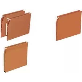 Kabinamosios bylos Elba DEFI FLEX oranžinės, kartonas 230 g/m², pakabinimo sistema