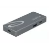 Kortų skaitytuvas DeLOCK USB Type-C CFast SD + USB šakotuvas