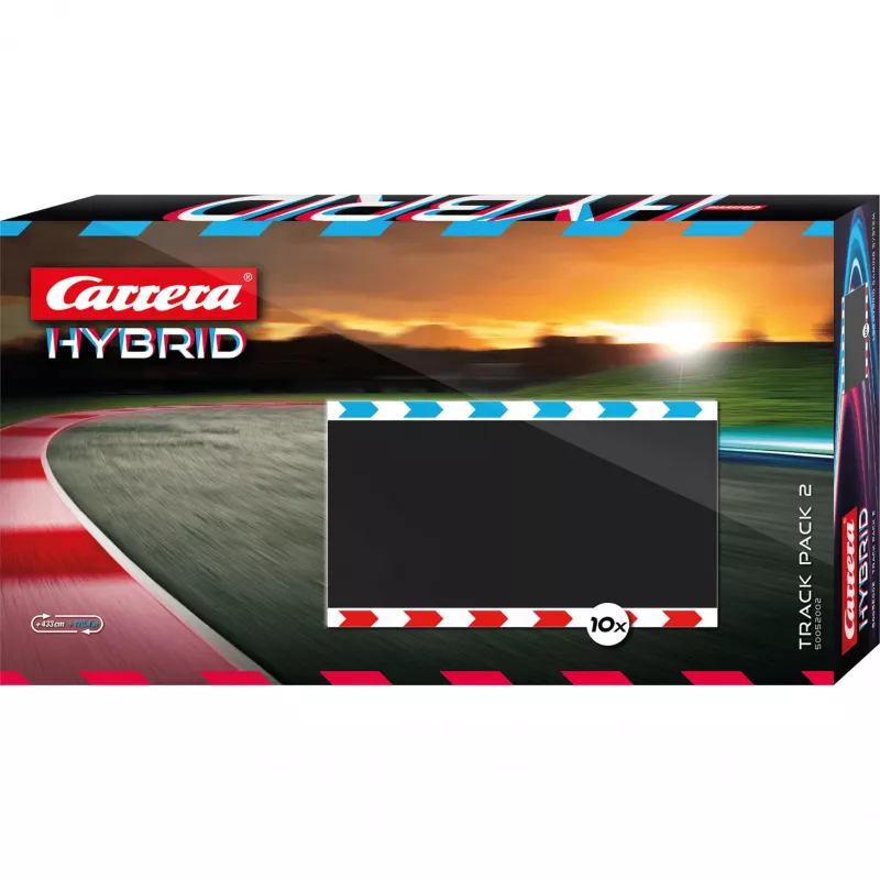 CARRERA Hybrid Track Pack 2 prailginimo ir automobilio rinkinys